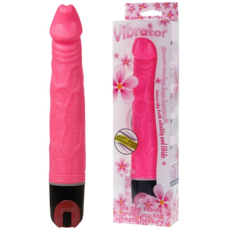 BAILE - VIBRATOR MULTISPEED 21.5 CM PINK - Amore24
