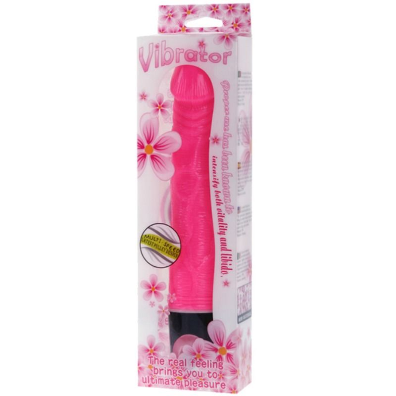 BAILE - VIBRATOR MULTISPEED 21.5 CM PINK - Amore24