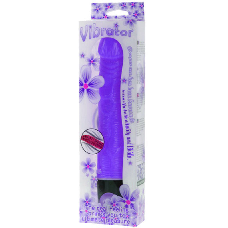 BAILE - VIBRATOR MULTISPEED 21.5 CM PURPLE - Amore24