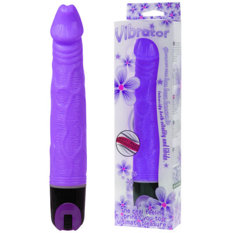 BAILE - VIBRATOR MULTISPEED 21.5 CM PURPLE - Amore24