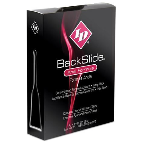 ID BACKSLIDE - ANAL INSERT 4 TUBES 8ML - Amore24