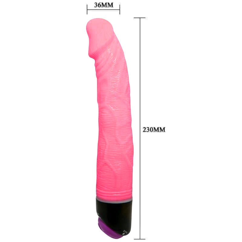 BAILE - ADOUR CLUB REALISTIC VIBRATOR 23 CM PINK - Amore24