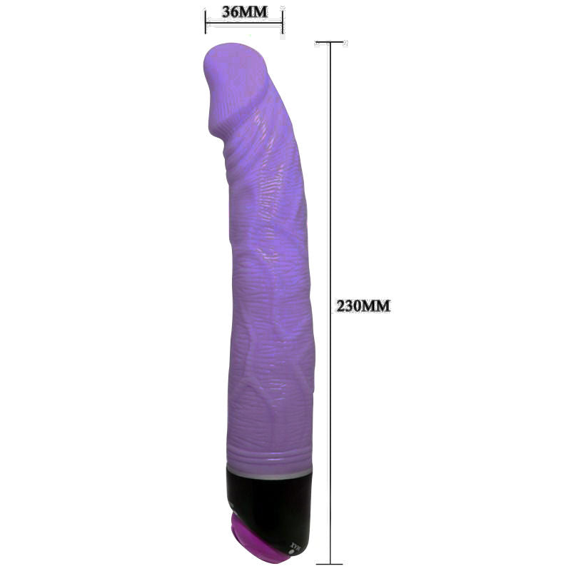 BAILE - ADOUR CLUB REALISTIC VIBRATOR 23 CM LILAC - Amore24