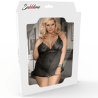 SUBBLIME - QUEEN PLUS LACE PEIGNOIR FLARED SLEEVES - Amore24