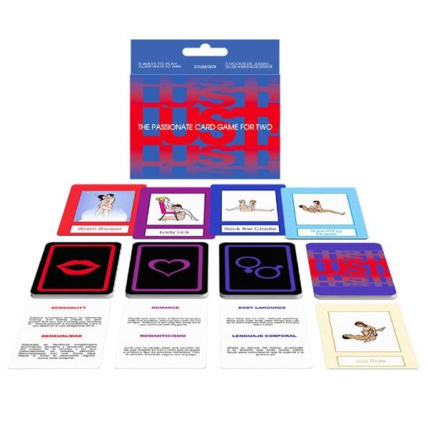 KHEPER GAMES - LUST THE PASSIONATE CARD GAME. EN, ES - Amore24