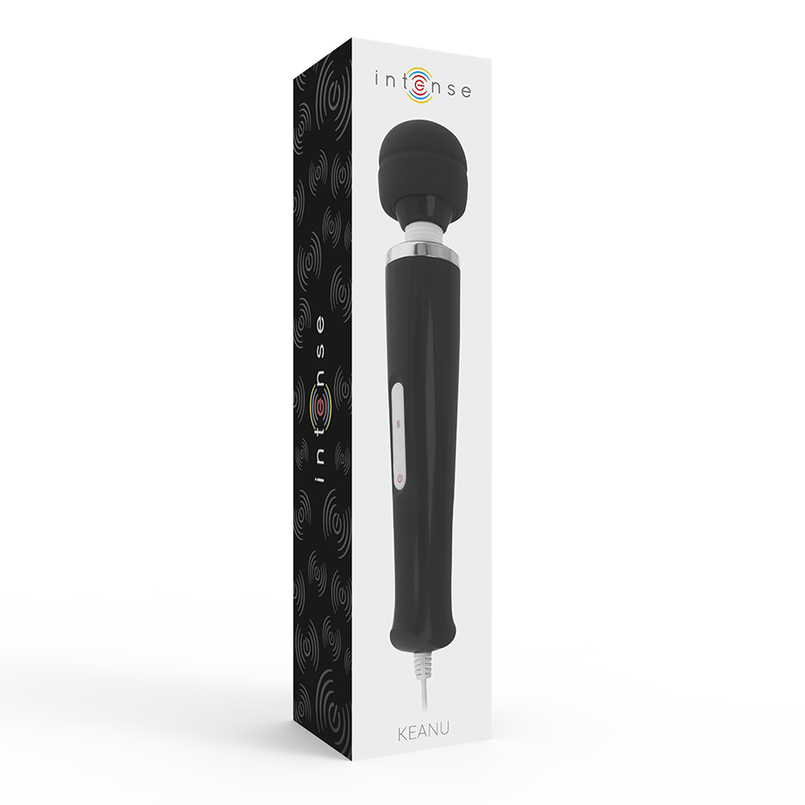 INTENSE - KEANU WAND BLACK MASSAGER - Amore24