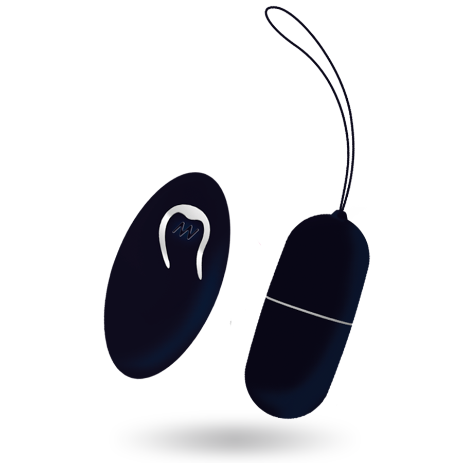 INTENSE - FLIPPY I VIBRATING EGG WITH REMOTE CONTROL BLACK - Amore24