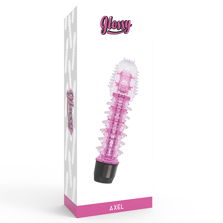 GLOSSY - AXEL VIBRATOR PINK - Amore24