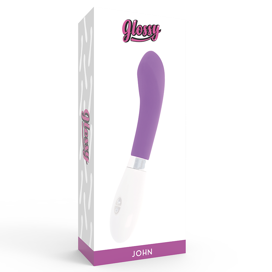 GLOSSY - JOHN VIBRATOR PURPLE - Amore24