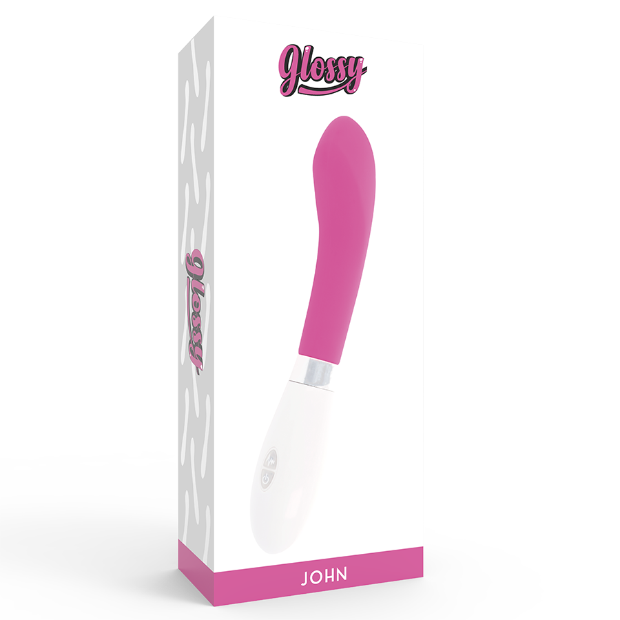 GLOSSY - JOHN VIBRATOR PINK - Amore24