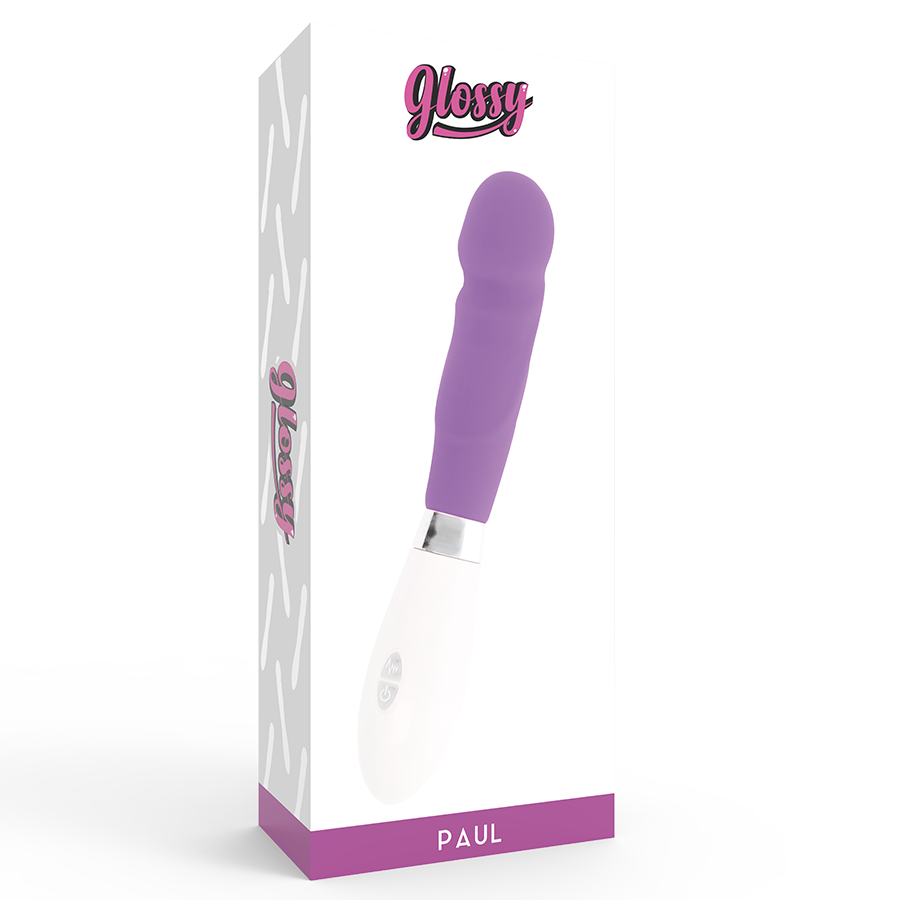 GLOSSY - PAUL VIBRATOR PURPLE - Amore24