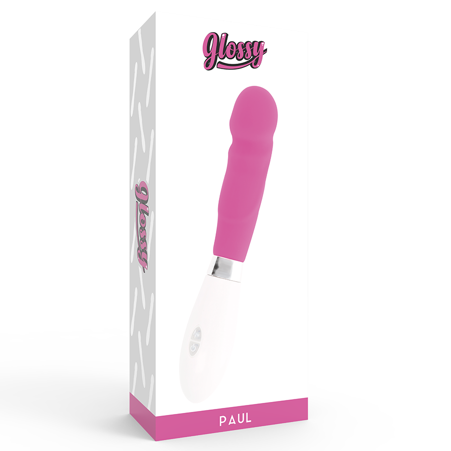 GLOSSY - PAUL VIBRATOR PINK - Amore24
