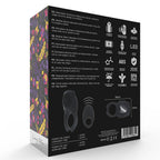MIA  - COLOSSEO COCK RING REMOTE CONTROL BLACK - Amore24