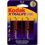 KODAK - XTRALIFE ALKALINE BATTERIES LR20 D LR20 1.5V - Amore24
