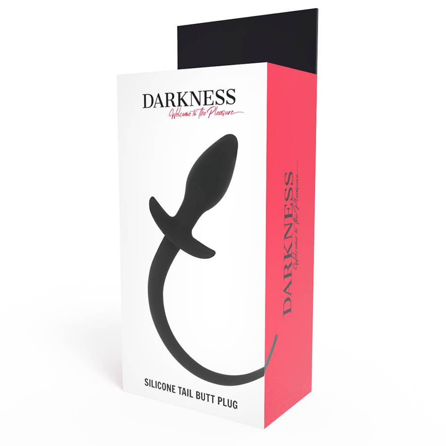 DARKNESS - ANAL PLUG 28 CM BLACK SILICONE - Amore24
