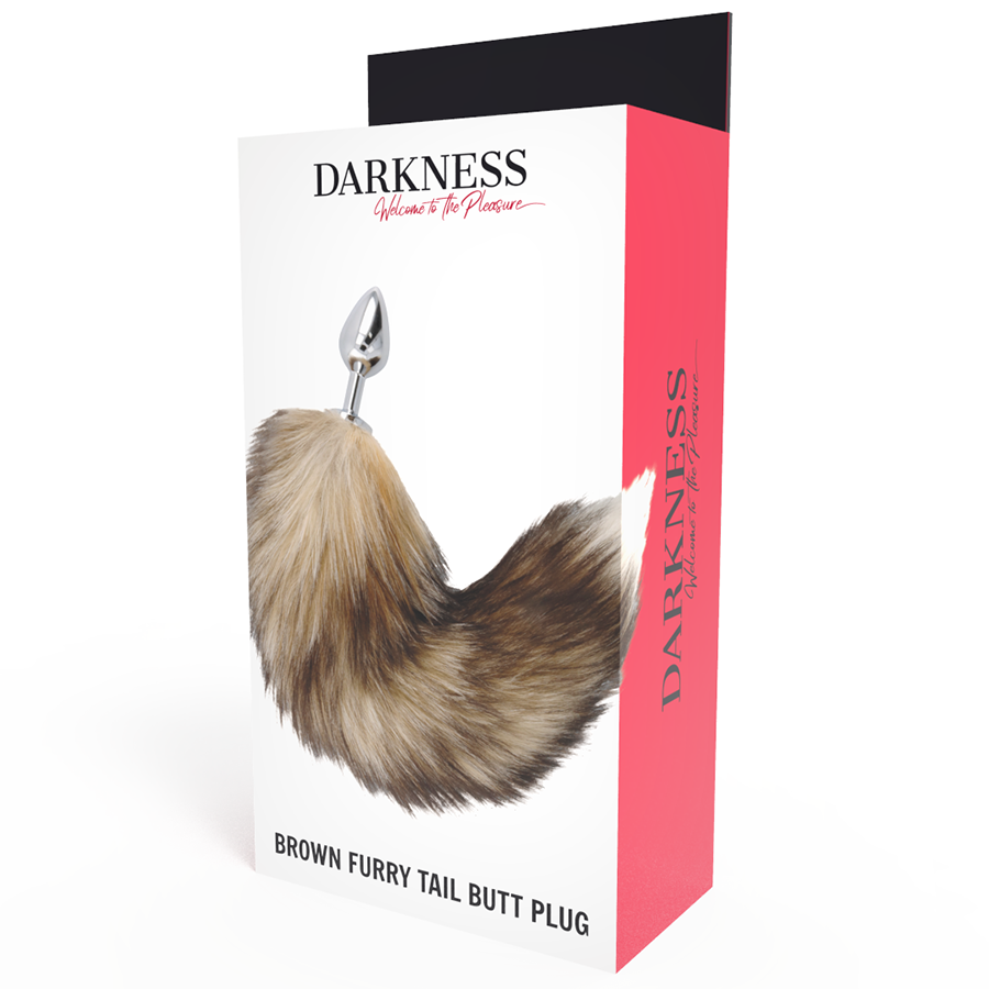 DARKNESS - TAIL BUTT PLUG SILVER - Amore24