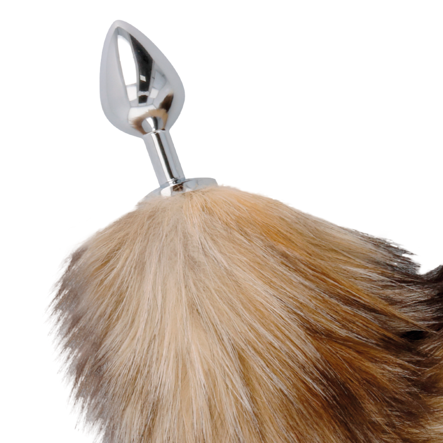 DARKNESS - TAIL BUTT PLUG SILVER - Amore24