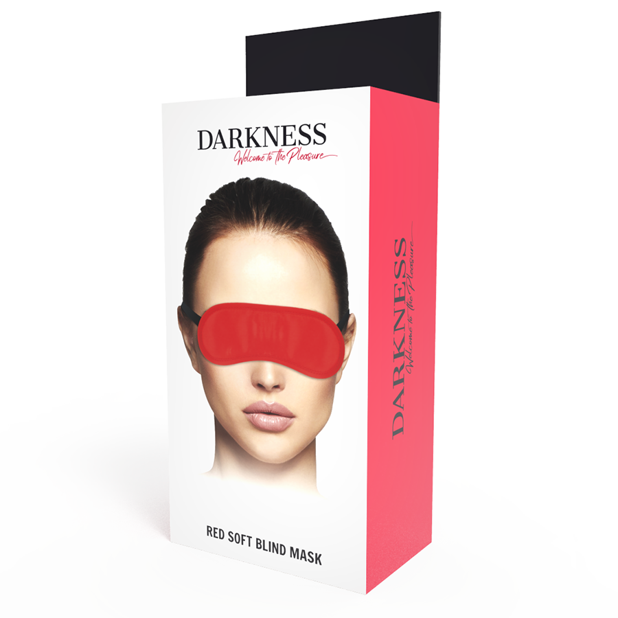 DARKNESS - STRAIGHT RED MASK - Amore24
