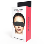 DARKNESS - STRAIGHT BLACK MASK - Amore24
