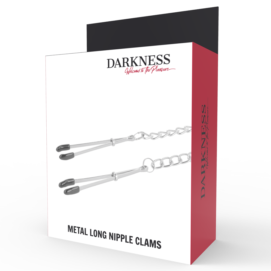 DARKNESS - ADJUSTABLE METAL NIPPLE Clamps - Amore24