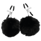DARKNESS - NIPPLE CLAMPS WITH POM POMS 1 - Amore24