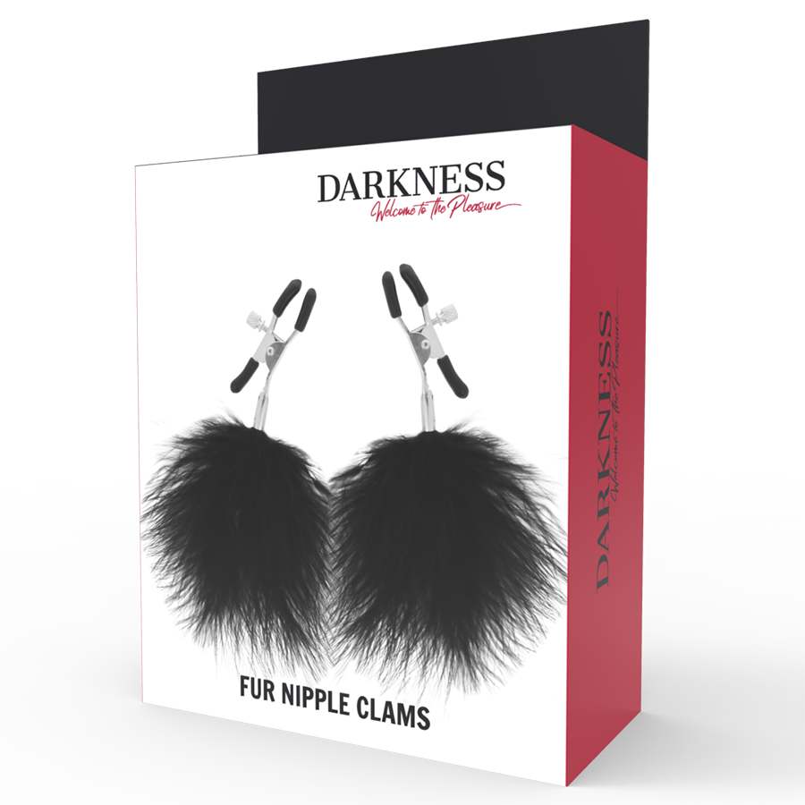 DARKNESS - POM-POM NIPPLE Clamps 2 - Amore24