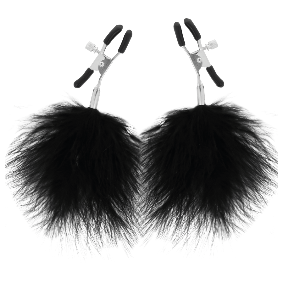 DARKNESS - POM-POM NIPPLE Clamps 2 - Amore24