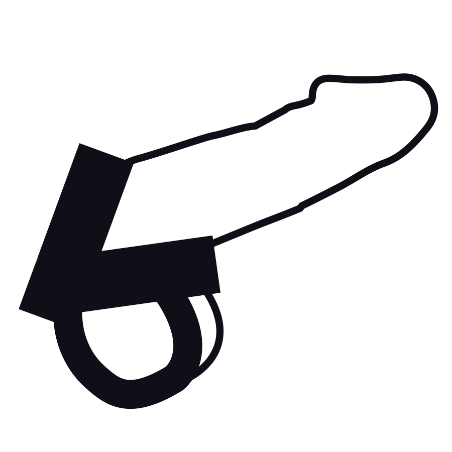 DARKNESS - SKIN RING FOR PENIS AND TESTICLES - Amore24