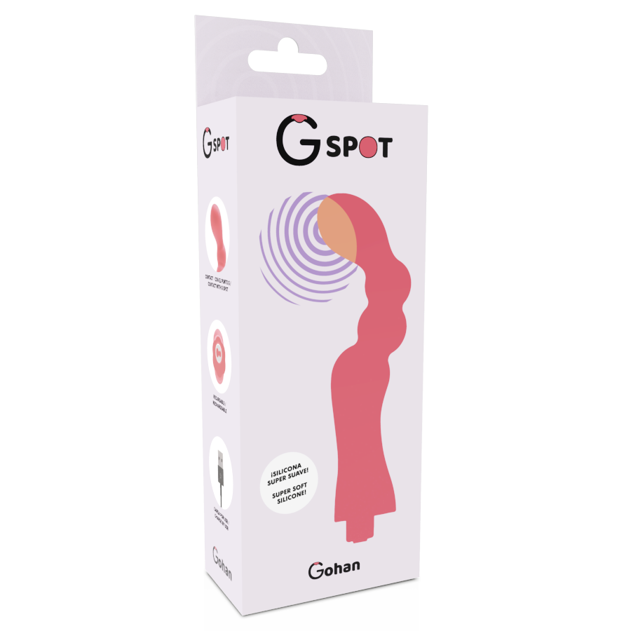 G-SPOT - GOHAH VIBRATOR LIGHT RED - Amore24