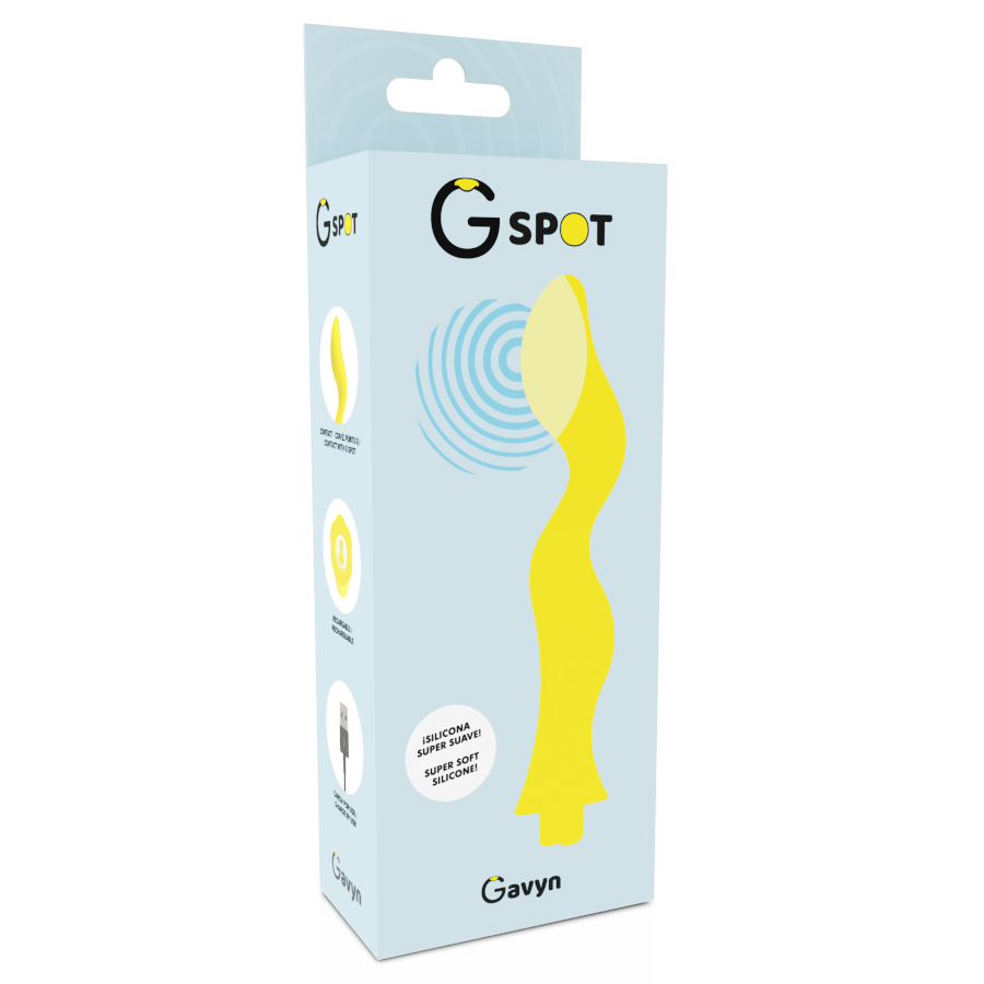 G-SPOT - GAVYN G-SPOT VIBRATOR YELLOW - Amore24