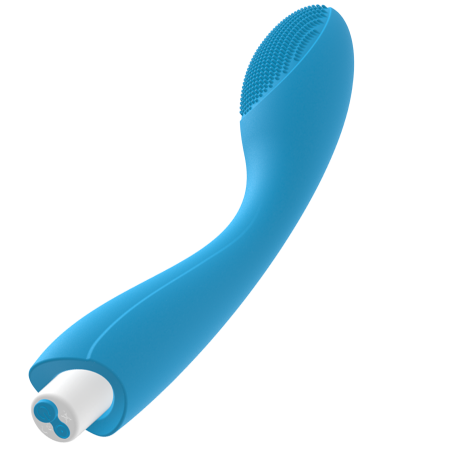 G-SPOT - GYLBERT TURQUOISE BLUE G-SPOT VIBRATOR - Amore24
