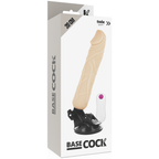 BASECOCK - REALISTIC VIBRATOR REMOTE CONTROL BLACK 20 CM -O- 4 CM - Amore24