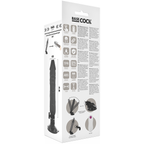 BASECOCK - REALISTIC VIBRATOR REMOTE CONTROL BLACK 20 CM -O- 4 CM - Amore24