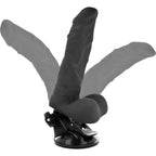 BASECOCK - VIBRADOR ARTICULABLE CONTROL REMOTO NEGRO 21 CM -O- 5 CM - Amore24