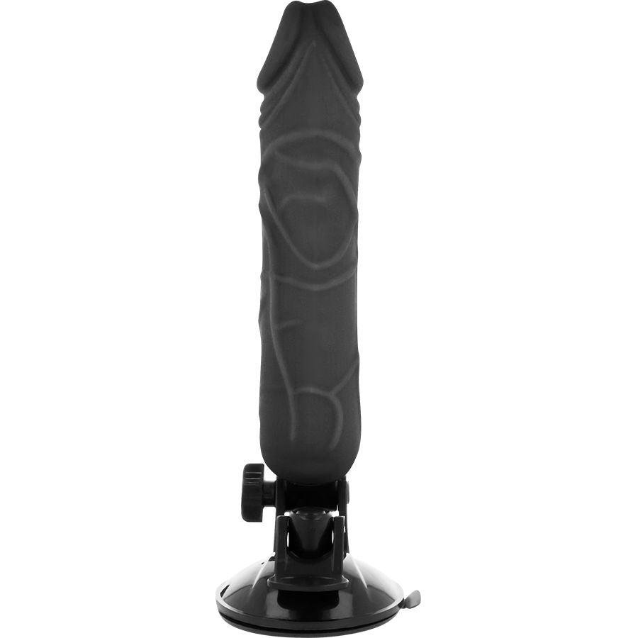 BASECOCK - REALISTIC VIBRATOR REMOTE CONTROL BLACK 20 CM -O- 4 CM - Amore24