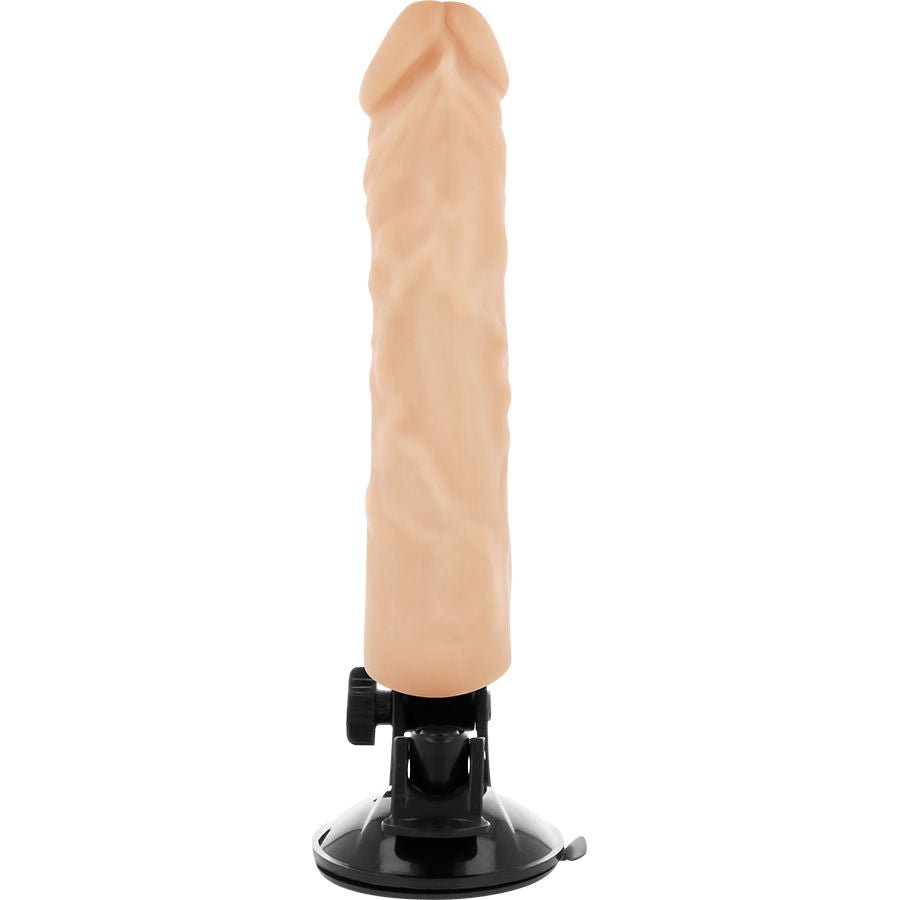 BASECOCK - REALISTIC VIBRATOR REMOTE CONTROL BLACK 21 CM - O - 4 CM - Amore24
