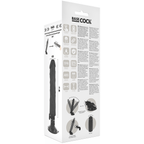 BASECOCK - REALISTIC VIBRATOR REMOTE CONTROL BLACK 21 CM - O - 4 CM - Amore24