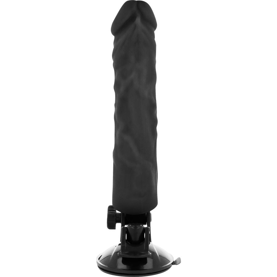 BASECOCK - REALISTIC VIBRATOR REMOTE CONTROL BLACK 21 CM - O - 4 CM - Amore24