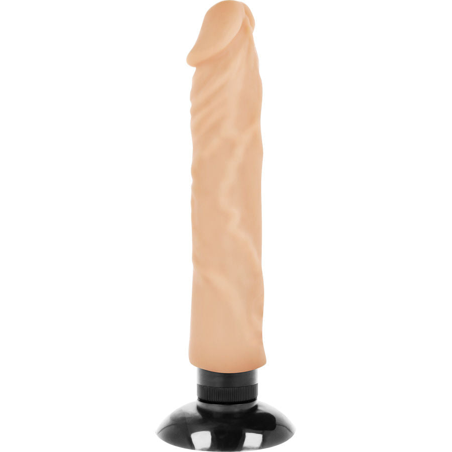 BASECOCK - REALISTIC VIBRATOR 2-1 FLESH 20 CM -O- 4 CM - Amore24