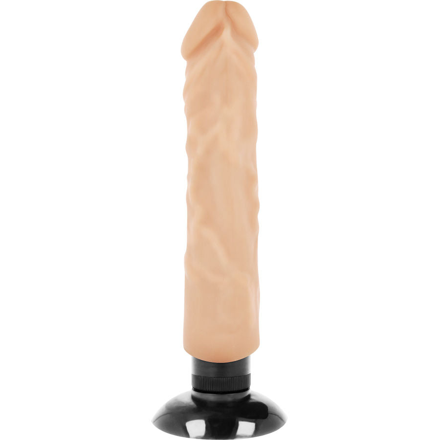 BASECOCK - REALISTIC VIBRATOR 2-1 FLESH 20 CM -O- 4 CM - Amore24