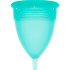 STERCUP - FDA SILICONE MENSTRUAL CUP AQUAMARINE - SIZE L - Amore24