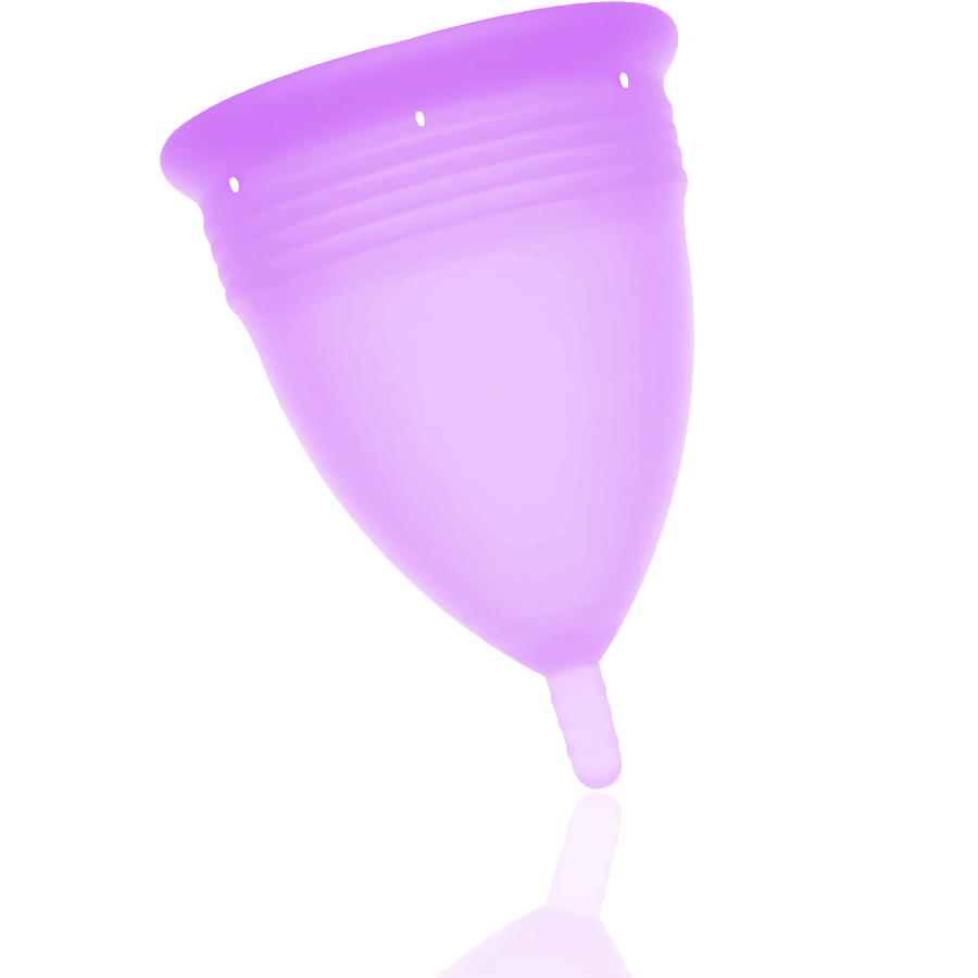 STERCUP - FDA SILICONE MENSTRUAL CUP VIOLET - SIZE L - Amore24