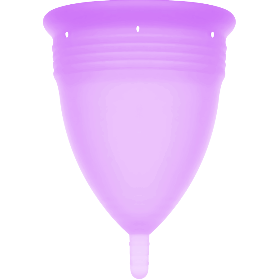 STERCUP - FDA SILICONE MENSTRUAL CUP VIOLET - SIZE L - Amore24