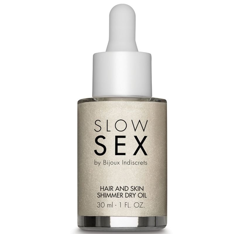 BIJOUX - SLOW SEX MULTIFUNCTION ILLUMINATING DRY OIL 30 ML - Amore24