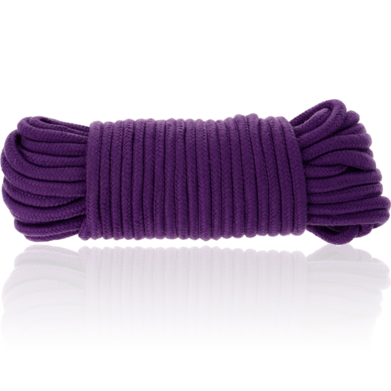 DARKNESS - COTTON BONDAGE ROPE 20 METERS LILAC - Amore24