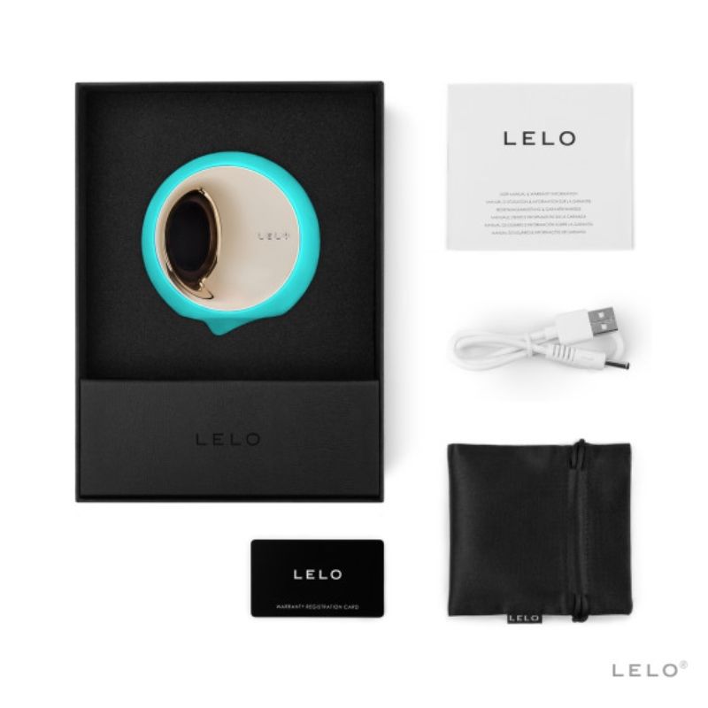 LELO - ORA 3 AQUA GREEN ORAL SEX STIMULATOR - Amore24
