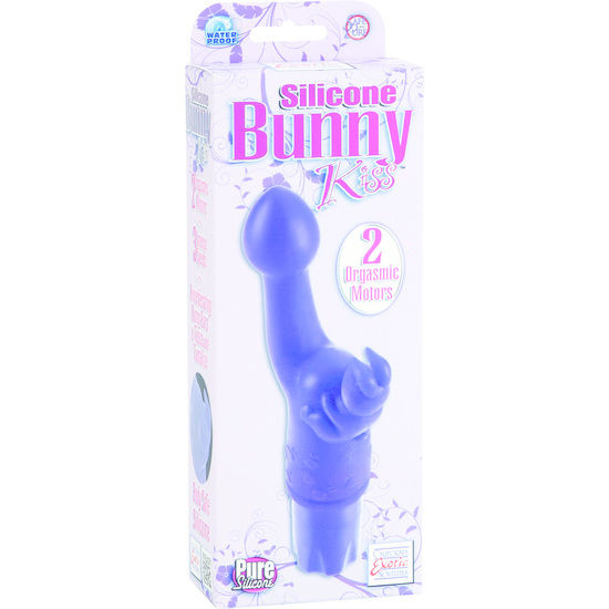 CALEXOTICS - KISS SILICONE BUNNY KISS PURPLE - Amore24