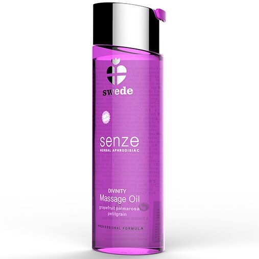 SWEDE - HERBAL APHRODISIAC MASSAGE OIL DIVINITY 75 ML - Amore24