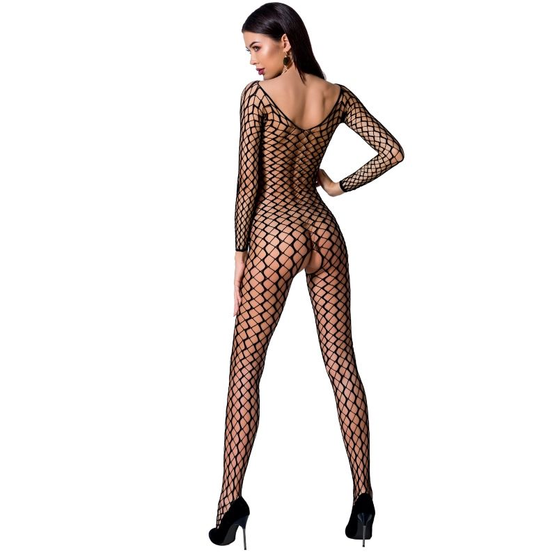 PASSION - WOMAN BS068 RED BODYSTOCKING ONE SIZE - Amore24