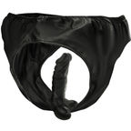 DARKNESS - PANTIES WITH PLUG AND INTERCHANGEABLE DILDO - Amore24